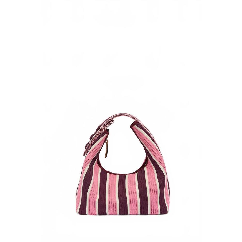NEW LMND women's lilo stripes mini bag in fig/plumeria